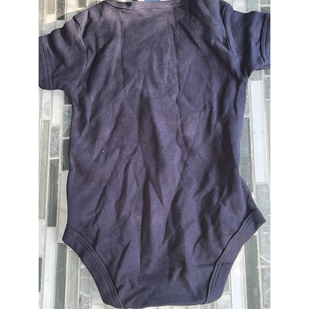 NWT NCAA Notre‎ Dame University Baby Bodysuit 3/6 Months Navy - Picture 8 of 9